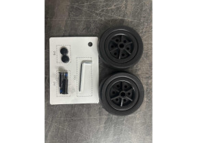 1 jeu de roues avec kit pour bain de soleil rivera riv-whk pour racine 072RIVWHK