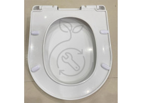 Abattant wc remix ob côté + bas ab122b3ts 382AB122B3TS