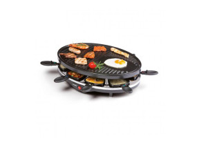 Appareil à raclette et grille électrique 1200w anti adhésif 8 personnes do9038g DO9038G