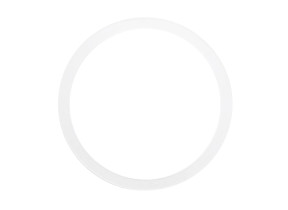 Bague plastique pour plafond vizzini diam 56 - moyen cl-sftd560 pour racine 335CLSFTD56