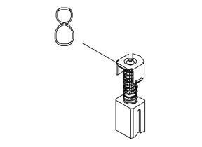 Balais de charbon de 3308 07833088