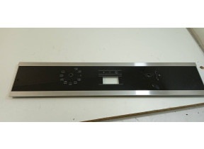 Bandeau en verre et inox AS0006034