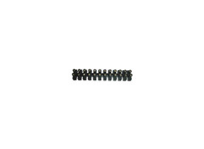 Barrettes 12 plots 6 mm 25a noir zenitech 121301