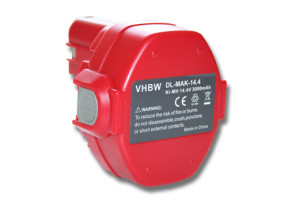 Batterie ni-mh 3000mah 14,4v rouge 4250667306625