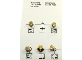 Beko - sachet injecteurs gaz butane four ø 0.8 - ref: 4431910026