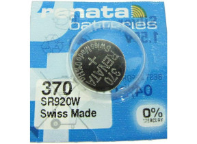 Blister de 1 pile bouton oxyde argent x370 sr920w 1,55v 40mah X703239