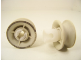  bloc panier - roulettes et arrêtoir clip 2372320