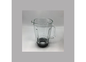 Bol blender verre embase gris MS-653089