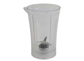 Bol de blender + couteau noir SS-193261