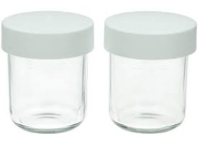 Bol en verre (x2) + couvercle (at320) KW697736