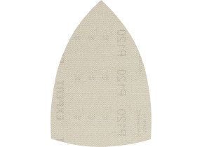 Bosch 10x abrasifs réticulés expert m480 (pour peinture sur bois, bois dur, ø 100x150 mm, grain 120, professional accessoire ponceuse multi) 2608900727