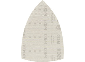 Bosch 10x abrasifs réticulés expert m480 (pour peinture sur bois, bois dur, ø 100x150 mm, grain 400, professional accessoire ponceuse multi) 2608900733