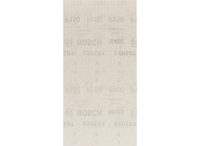 Bosch 10x abrasifs réticulés expert m480 (pour peinture sur bois, bois dur, ø 115x230 mm, grain 150, professional accessoire ponceuse excentrique) 2608900764