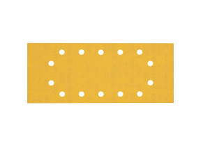 Bosch 10x feuilles abrasives expert c470 à 14 trous (pour peinture sur bois, bois dur, ø 115x280 mm, grain 240, professional accessoire ponceuse excentrique) 2608900851