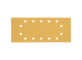 Bosch 10x feuilles abrasives expert c470 à 14 trous (pour peinture sur bois, bois dur, ø 115x280 mm, grain 60, professional accessoire ponceuse excentrique) 2608900847