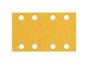 Bosch 10x feuilles abrasives expert c470 à 8 trous (pour peinture sur bois, bois dur, ø 80x133 mm, grain 240, professional accessoire ponceuse excentrique) 2608900883