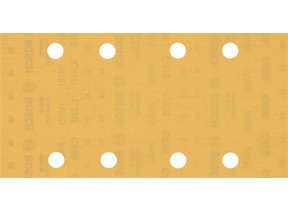 Bosch 10x feuilles abrasives expert c470 à 8 trous (pour peinture sur bois, bois dur, ø 93x186 mm, grain 400, professional accessoire ponceuse excentrique) 2608900859