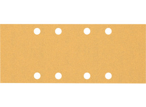 Bosch 10x feuilles abrasives expert c470 à 8 trous (pour peinture sur bois, bois dur, ø 93x230 mm, grain 100, professional accessoire ponceuse excentrique) 2608900871