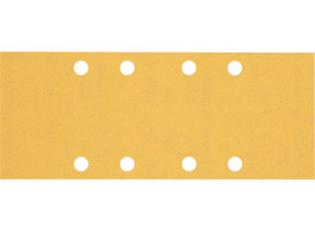 Bosch 10x feuilles abrasives expert c470 à 8 trous (pour peinture sur bois, bois dur, ø 93x230 mm, grain 120, professional accessoire ponceuse excentrique) 2608900836