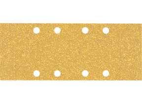 Bosch 10x feuilles abrasives expert c470 à 8 trous (pour peinture sur bois, bois dur, ø 93x230 mm, grain 40, professional accessoire ponceuse excentrique) 2608900833