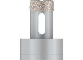 Bosch 1x couronne de forage pro ceramic dry pour petites meuleuses angulaires, x-lock (pour carrelage, carreaux de hard ceramic, ø 22 mm, professional accessoire petite meuleuse angulaire) 2608599030