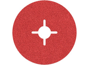 Bosch 1x disque abrasif sur fibres pro metal r780 (pour acier, acier inoxydable, ø 115 mm, grain 60, professional accessoire petite meuleuse angulaire) 2608621606