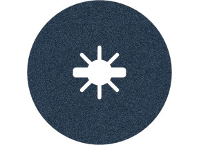 Bosch 1x disque abrasif sur fibres pro steel r574 pour x-lock (pour acier, acier, ø 125 mm, grain 120, professional accessoire petite meuleuse angulaire) 2608619164