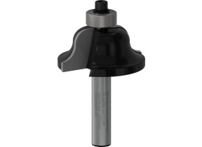 Bosch 1x fraise à doucine romaine pro (pour bois résineux, bois dur, ø 38,1 mm, professional accessoire défonceuse manuelle, fraise à araser) 2608628395