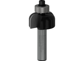 Bosch 1x fraise à gorge pro (pour bois résineux, bois dur, ø 24,7 mm, professional accessoire défonceuse manuelle, fraise à araser) 2608628362