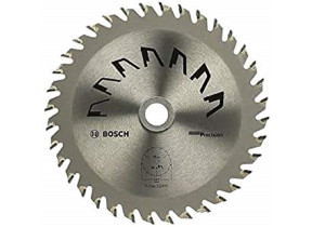 Bosch 1x lame de scie circulaire precison (pour bois, ø 127 x 2.5/1.5 x 20/12.75 mm, 36 dents, atb, avec 1x bague de réduction 12.75 mm, accessoire scie circulaire) 2609256960