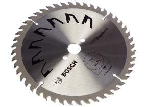 Bosch 1x lame de scie circulaire precison (pour bois, ø 190 x 2.5/1.5 x 20/16 mm, 48 dents, atb, avec 1x bague de réduction 16 mm, accessoire scie circulaire) 2609256867