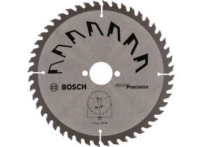Bosch 1x lame de scie circulaire precison (pour bois, ø 190 x 2.5/1.5 x 30 mm, 48 dents, atb, accessoire scie circulaire) 2609256870