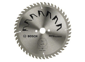 Bosch 1x lame de scie circulaire precison (pour bois, ø 216 x 2.5/1.5 x 30 mm, 48 dents, atb, accessoire scie circulaire) 2609256936