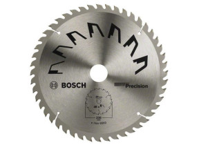 Bosch 1x lame de scie circulaire precison (pour bois, ø 235 x 2.5/1.5 x 30/25 mm, 48 dents, atb, avec 1x bague de réduction 25 mm, accessoire scie circulaire) 2609256877