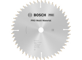Bosch 1x lame de scie circulaire pro multi material pour scies portatives filaires (pour aluminium, plastiques, ø mm, professional accessoire scie circulaire portative) 2608640815