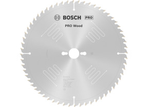 Bosch 1x lame de scie circulaire pro wood pour scies à onglets filaires (pour bois résineux, bois dur, ø mm, professional accessoire scie circulaire à onglets) 2608641768