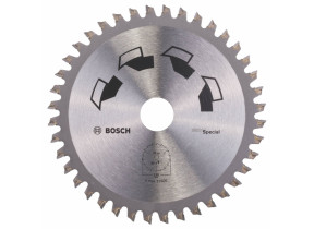 Bosch 1x lame de scie circulaire special (pour bois, métaux non ferreux, plastique, ø 130 x 2.2/1.6 x 20/16 mm, 40 dents, ft, avec 1x bague de réduction 16 mm, accessoire scie circulaire) 2609256884