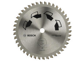 Bosch 1x lame de scie circulaire special (pour bois, métaux non ferreux, plastique, ø 156 x 2.2/1.6 x 12.75 mm, 42 dents, ft, accessoire scie circulaire) 2609256898
