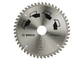 Bosch 1x lame de scie circulaire special (pour bois, métaux non ferreux, plastique, ø 180 x 2.5/1.8 x 30/20 mm, 48 dents, ft, avec 1x bague de réduction 20 mm, accessoire scie circulaire) 2609256889