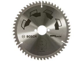 Bosch 1x lame de scie circulaire special (pour bois, métaux non ferreux, plastique, ø 190 x 2.5/1.8 x 30 mm, 54 dents, ft, accessoire scie circulaire) 2609256892