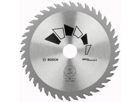 Bosch 1x lame de scie circulaire standard (pour bois, ø 180 x 2.2/1.5 x 30/20 mm, 24 dents, atb, avec 1x bague de réduction 20 mm, accessoire scie circulaire) 2609256814