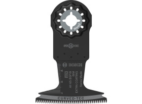 Bosch 1x lame pour outil multifonctions pro multi material aii 65 bspib (pour bois dur, panneaux plastifiés, largeur 65 mm, professional accessoire outil multifonction) 2608669085