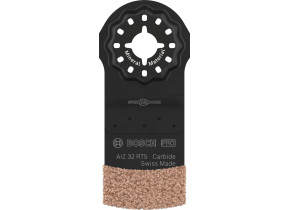 Bosch 1x lame pour outil multifonctions pro multi material aiz 32 rt5 (pour mortier, béton cellulaire, largeur 32 mm, professional accessoire outil multifonction) 2608669122