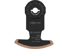 Bosch 1x lame pour outil multifonctions pro multi material mati 68 rt3 (pour mortier, béton cellulaire, largeur 68 mm, professional accessoire outil multifonction) 2608669144