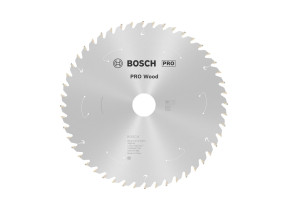 Bosch 1x lames de scie circulaire pro wood pour scies sur table sans fil (pour bois résineux, bois dur, ø mm, professional accessoire scie circulaire sur table) 2608837726