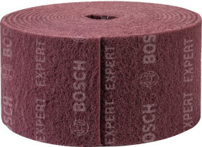 Bosch 1x rouleaux en non-tissé expert n880 (pour tôles en acier, acier inoxydable, largeur 150 mm, longueur 10 m, très fin a, professional accessoire ponçage manuel) 2608901237