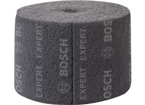 Bosch 1x rouleaux en non-tissé expert n880 (pour tôles en acier, acier inoxydable, largeur 150 mm, longueur 10 m, ultra fine s, professional accessoire ponçage manuel) 2608901238