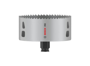 Bosch 1x scie trépan pro multi material power change plus (pour bois résineux, cloison sèche, ø 108 mm, professional accessoire perceuses/visseuses rotatives) 2608594412