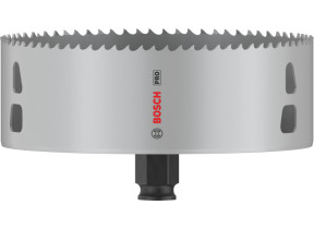 Bosch 1x scie trépan pro multi material power change plus (pour bois résineux, cloison sèche, ø 140 mm, professional accessoire perceuses/visseuses rotatives) 2608594418