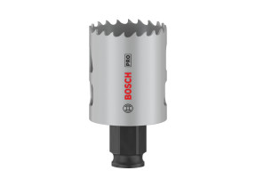 Bosch 1x scie trépan pro multi material power change plus (pour bois résineux, cloison sèche, ø 40 mm, professional accessoire perceuses/visseuses rotatives) 2608594381